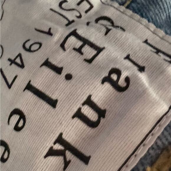 Frank & Eileen Monaghan Mom Jeans Light Blue Cropped Straight Leg Womens size 29 - Picture 8 of 8